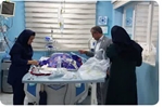  حضور رئیس دانشگاه علوم پزشکی سبزوار به همراه تیم های عملیاتی فوریت های پزشکی در محل حادثه آتش سوزی ساختمان شرکت سیمان سبزوار