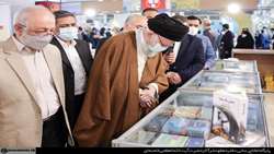 بیانات در مصاحبه با خبرنگار خبرگزاری صداوسیما در پایان بازدید از سی‌وچهارمین نمایشگاه کتاب تهران