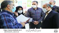 بازدید سرپرست معاونت بهداشتی دانشگاه از مرکز خدمات جامع سلامت شهری و روستایی کوشک