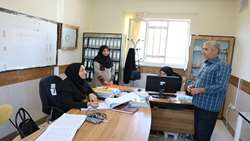 بازدید رئیس شبکه بهداشت و درمان جغتای از خانه بهداشت گوری فشانجرد