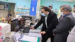  حضور رئیس دانشگاه در بیمارستان واسعی و بررسی نحوه خدمات رسانی به مراجعین