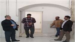 بازدید مدیر امور پشتیبانی و رفاهی دانشگاه به همراه مدیر دانشجویی از سوئیت های پیش بینی شده جهت استفاده مسافران در ایام نوروز 