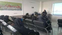 جلسه آموزشی شبکه بهداشت و درمان خوشاب برای جمع کثیری از جوانان شهرستان در روز جوان