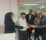 تجلیل از پرستاران فداکار بیمارستان ولیعصر(عج) جغتای به مناسبت روز پرستار