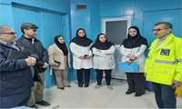  بازدید رئیس دانشگاه علوم پزشکی سبزوار از پایگاه اورژانس خوشاب و مرکز خدمات جامع سلامت شبانه‌روزی سلطان اباد 