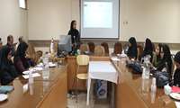 برگزاری کارگاه آموزشی با عنوان خدمات نوین سلامت سالمندان 