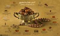 توصیه های تغذیه ای در ماه مبارک رمضان