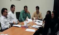 برگزاری کمیته هماهنگی برنامه پزشک خانواده و  بیمه روستایی با مراکز طرف قرارداد