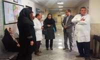 بازدید معاون بهداشتی از شبکه بهداشت و درمان داورزن در ایام نورورز