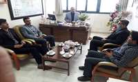 دیدار رؤسای اداره های شهرستان با سرپرست شبکه بهداشت و درمان جغتای