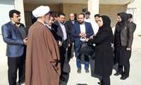 بازدید معاون بهداشتی دانشگاه  از مرکز خدمات جامع سلامت با امکانات بستری روداب به مناسبت روز پرستار