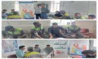 در پنجمین روز از هفته سلامت خدمات غربالگری بیماری فشارخون و بیماری اچ آی وی / ایدز ویژه نیروی سازمان پسماند شهرداری انجام شد 