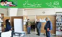 بازدید معاون بهداشتی دانشگاه از پایگاه سلامت حکیم 