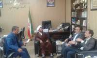 دیدار سرپرست دانشگاه با مسولین روداب 