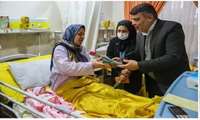 حضور فرماندار ویژه سبزوار و مدیران دانشگاه علوم پزشکی در بیمارستان مبینی