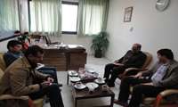 بازدید مهندس علی آبادی فرماندار شهرستان جغتای ازبیمارستان ولی عصر(عج)   
