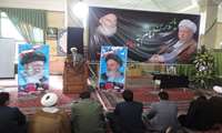مراسم ترحیم و بزرگداشت مرحوم آیت الله هاشمی رفسنجانی با حضور مسئولین ومردم شهرستان جغتای