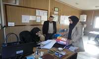 بازدیدسرپرست شبکه بهداشت ودرمان جغتای ازخانه های بهداشت ایستگاه آزادوارومحمدیه