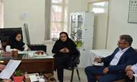 حضور دکتر نوده معاون بهداشتی دانشگاه علوم پزشکی سبزوار در صدخرو