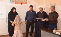 توزیع بسته های نوشت افزار در مناطق محروم شهرستان خوشاب