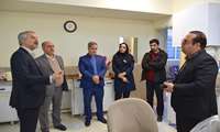 بازدید معاونین محترم دانشگاه از بخش های مختلف مرکز آموزشی درمانی واسعی