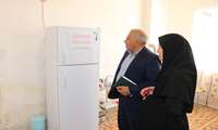   بازدید سرزده سرپرست شبکه بهداشت و درمان جغتای ازخانه های بهداشت ارگ و حطیطه