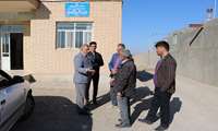 در بازدید سرزده سرپرست شبکه بهداشت و درمان جغتای ازخانه های بهداشت