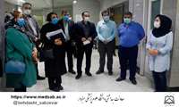 بازدید کارشناسان وزارت بهداشت ازدانشگاه