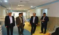 بازدید نوروزی مسئولین دانشگاه از مراکز آموزشی درمانی سبزوار 