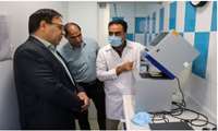 بازدید رئیس دانشگاه از آزمایشگاه مرجع معاونت بهداشتی