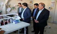  بازدید رییس دانشگاه و معاون تحقیقات و فناوری از بیمارستان ولی عصر(عج) جغتای