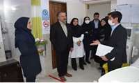 بازدید سرزده سرپرست معاونت درمان دانشگاه از بیمارستان قمربنی هاشم(ع) جوین