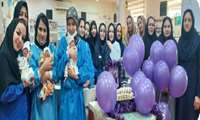 برگزاری مراسم روز جهانی نوزادان نارس در بخش NICU بیمارستان شهیدان مبینی