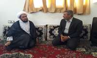 دیدار صمیمانه سرپرست شبکه بهداشت و درمان خوشاب با امام جمعه  شهرستان