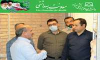 بازدید معاون بهداشتی از انبار و اموال مرکز 