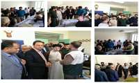 بازدید مسئولین شهرستان خوشاب از گروه جهادی تیم پزشکی منطقه دره یام