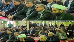 حضور رئیس دانشگاه علوم پزشکی سبزوار در مراسم اربعین شهدای خدمت
