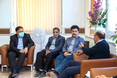  دیدار اعضای مجمع خیرین سلامت با سرپرست دانشگاه  
