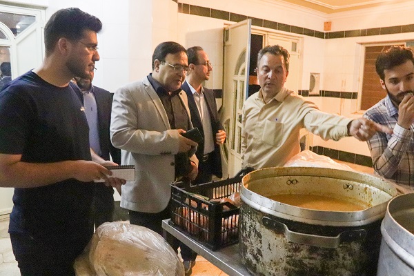   رئیس دانشگاه علوم پزشکی سبزوار مهمان خوابگاه های دانشجویی 