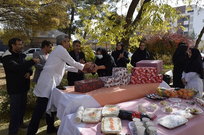تبریک وتقدیر به همکاران پرستار مجموعه های داخلی مرکز آموزشی ودرمانی امدادشهید دکتر بهشتی سبزوار