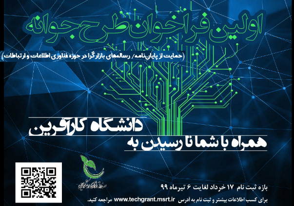 برنامه گرنت فناوری پارک علم و فناوری خراسان
