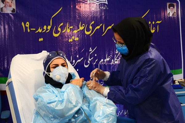 آغاز واکسیناسیون سراسری علیه کووید۱۹ در سبزوار آغاز واکسیناسیون سراسری علیه کووید۱۹ در سبزوار