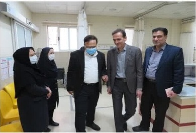 دیدار نوروزی رئیس دانشگاه و معاون درمان با سرپرست و پرسنل مرکز آموزشی پژوهشی مبینی دیدار نوروزی رئیس دانشگاه و معاون درمان با سرپرست و پرسنل مرکز آموزشی پژوهشی مبینی