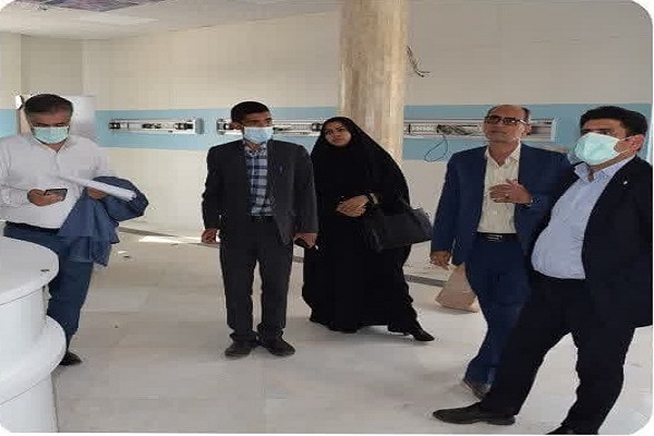 بازدید کارشناسان وزارت از پروژه های عمرانی بیمارستان قمربنی هاشم(ع)جوین بازدید کارشناسان وزارت از پروژه های عمرانی بیمارستان قمربنی هاشم(ع)جوین