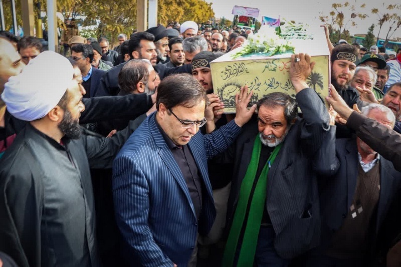 آیین تشییع و خاکسپاری پیکر مطهر لاله گمنام در پردیس دانشگاه علوم پزشکی سبزوار آیین تشییع و خاکسپاری پیکر مطهر لاله گمنام در پردیس دانشگاه علوم پزشکی سبزوار