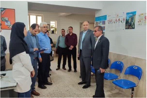 بازدید رئیس دانشگاه علوم پزشکی سبزوار از مرکز خدمات جامع سلامت روستای تندک بازدید رئیس دانشگاه علوم پزشکی سبزوار از مرکز خدمات جامع سلامت روستای تندک