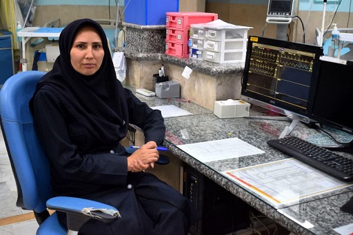  ابلاغ سرپرستار بخش ICU4 مرکز آموزشی درمانی واسعی